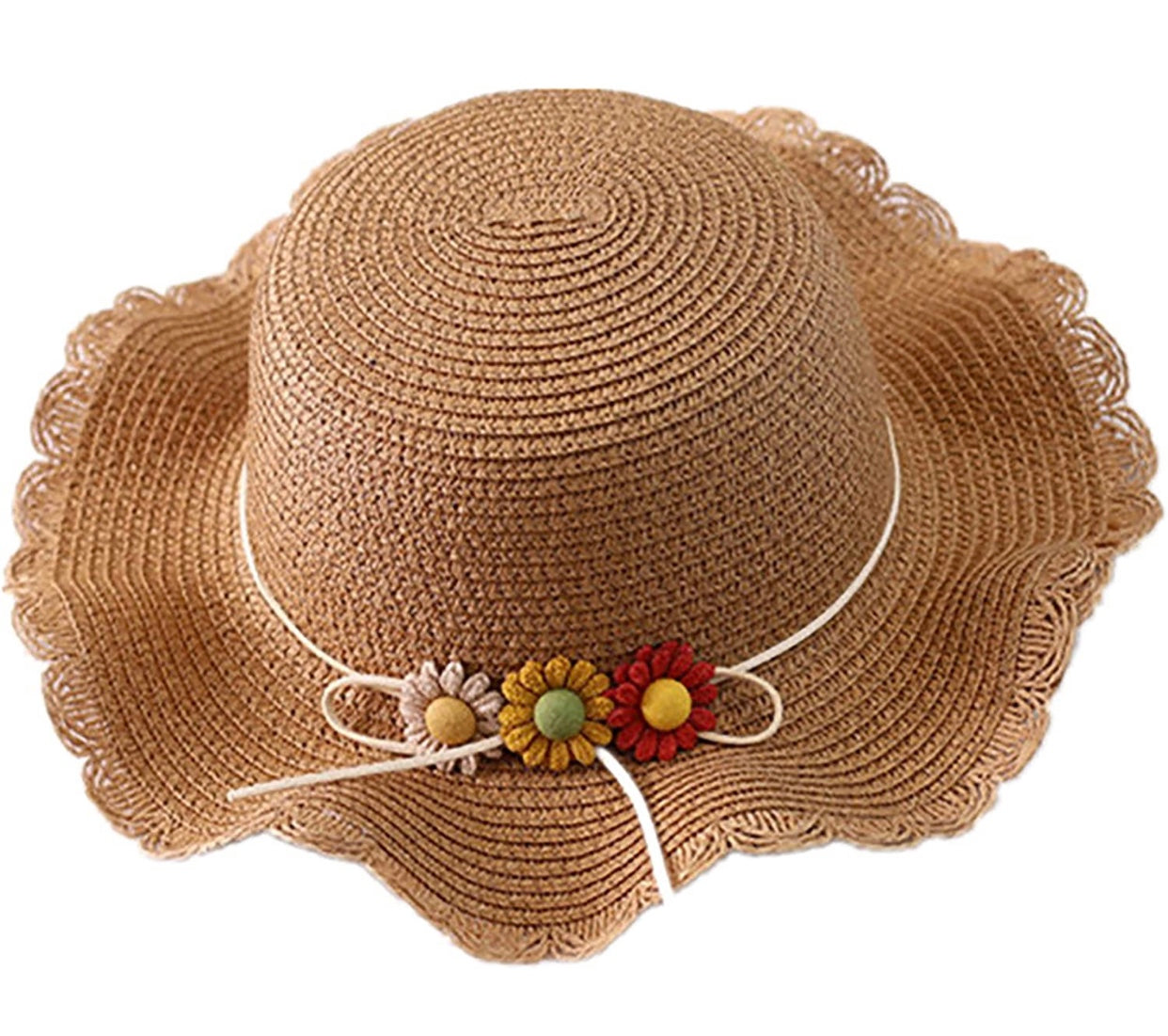 Sunflower Decor Straw Hat