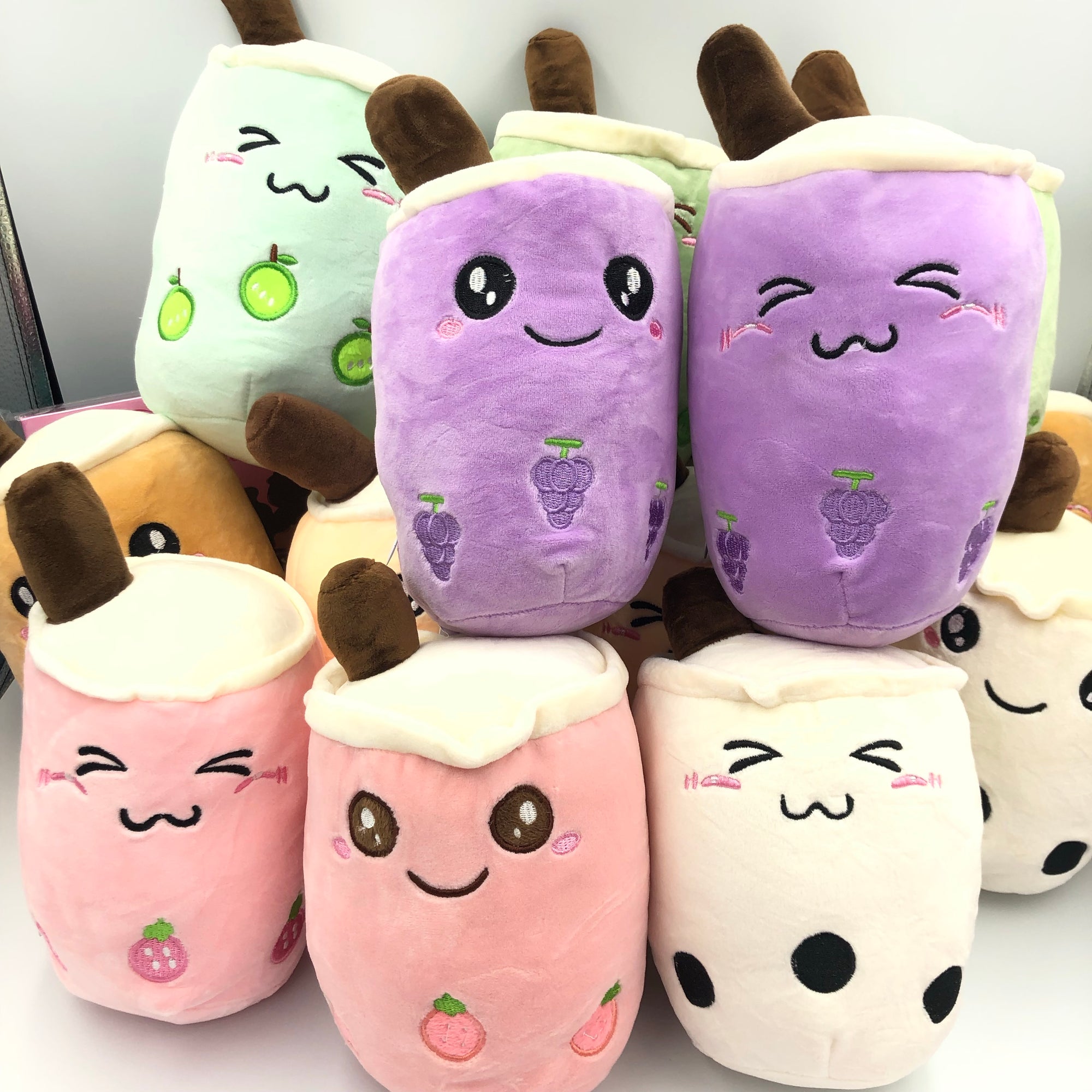 24cm Bubble Milk Tea Plushies