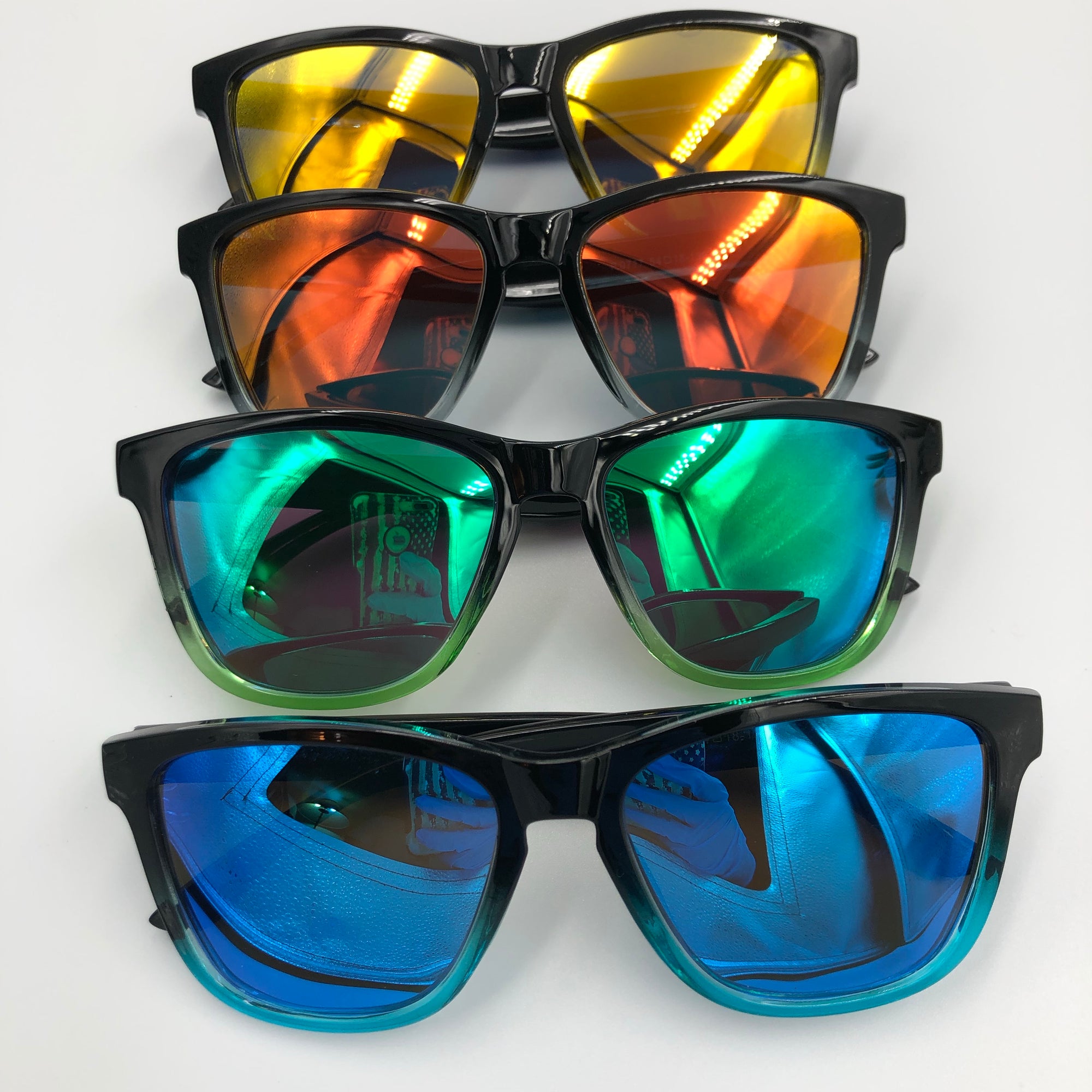 Polarized Sunglasses with Changeable Temples FREE - POUCH